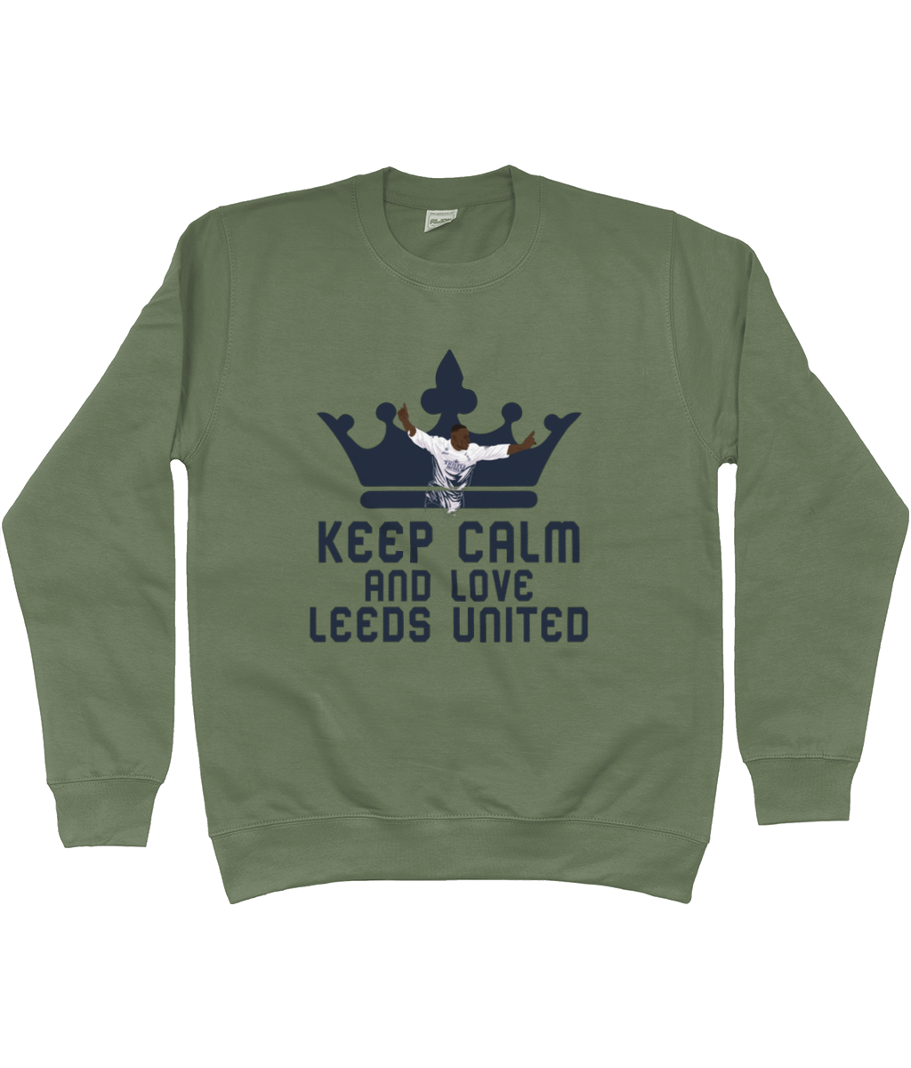 Keep Calm And Love Leeds United Jumper Men