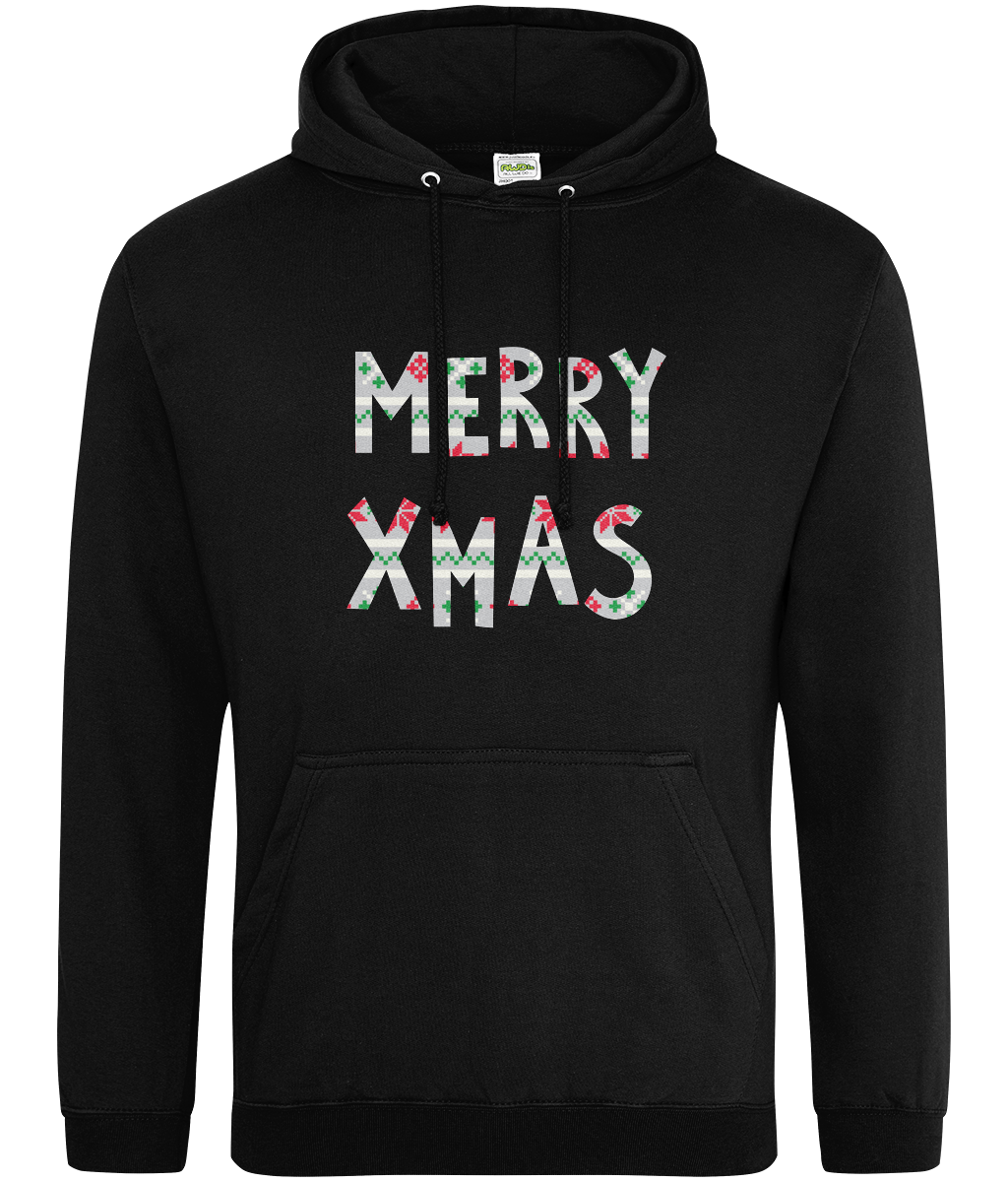 Merry Xmas Hoodie Red Men