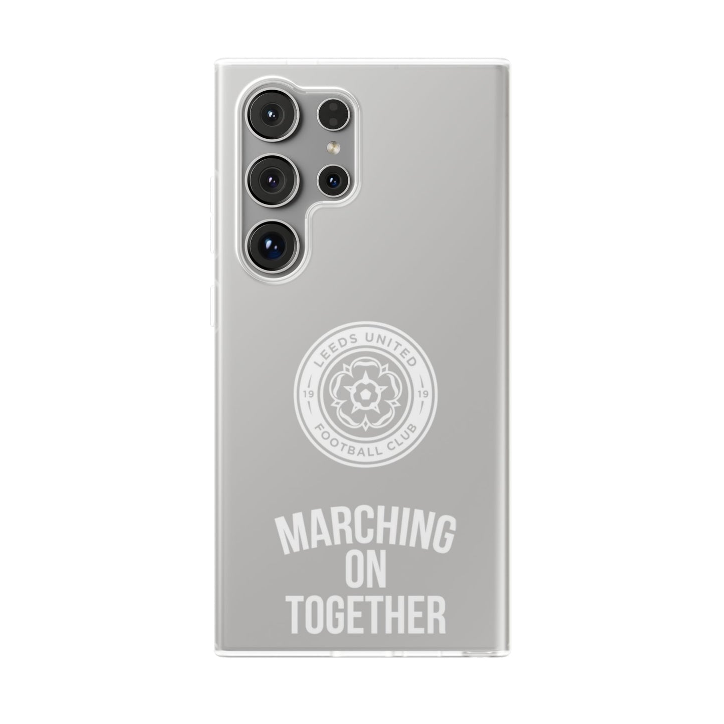 LUFC 'MARCHING ON TOGETHER' Flexi Case