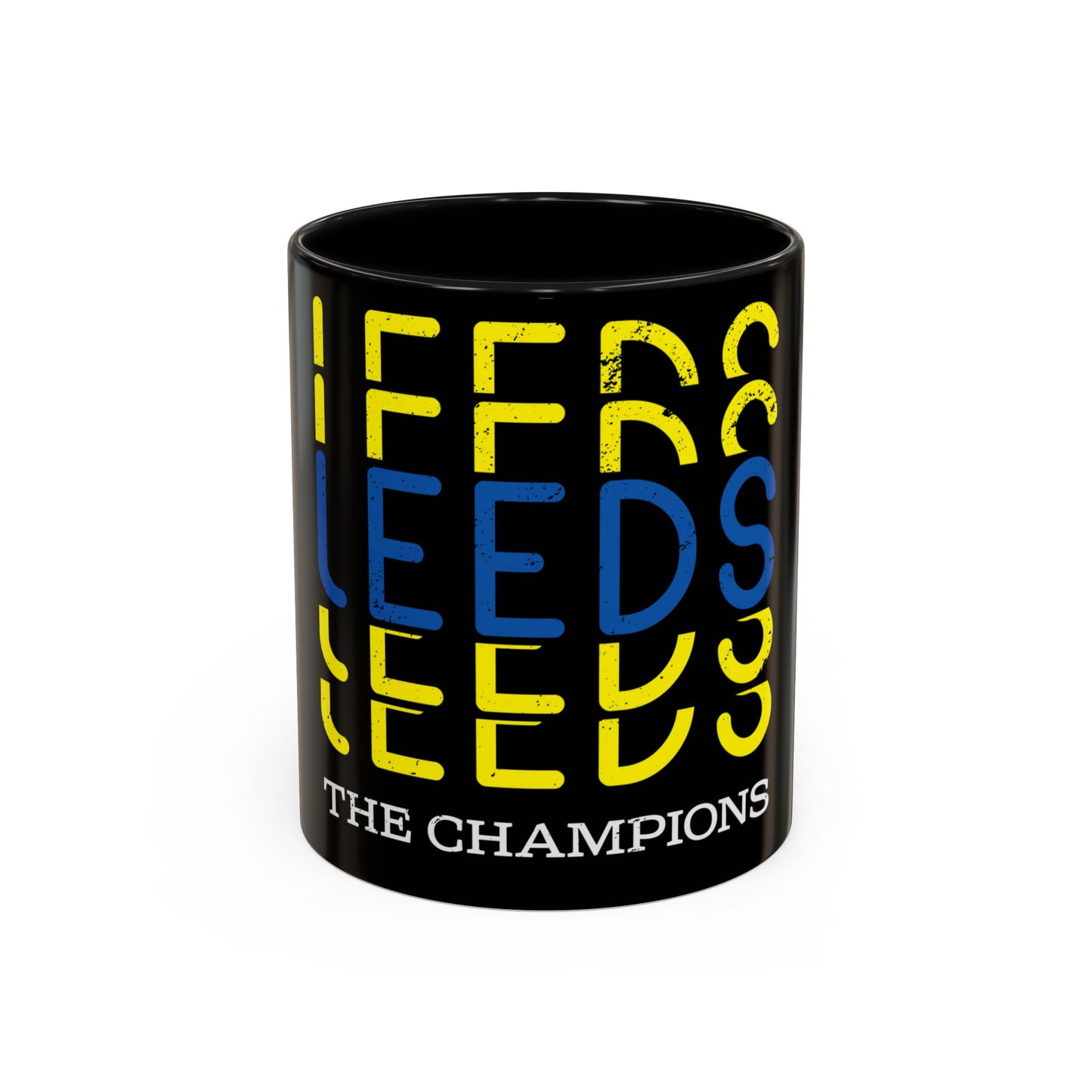 Leeds United “The Champions” Accent  Mug