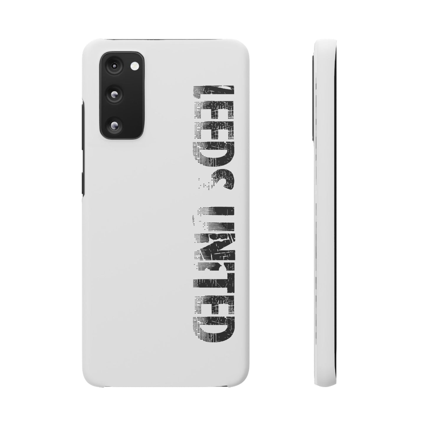 04 Snap Phone Case — "All Leeds Aren't We" Blue & Yellow Emblem