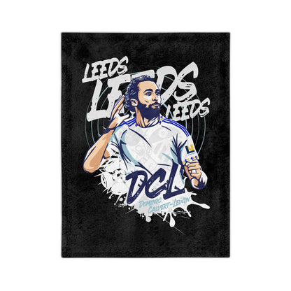21 LUFC Christmas Velveteen Sports Blanket “ALL LEEDS AREN’T WE” Christmas Edition - Lufcnews.co.uk