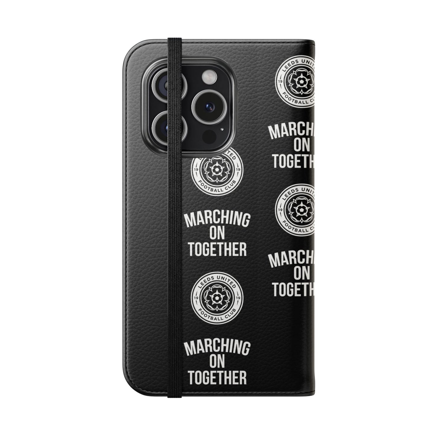 Leeds United "Marching On  Together" Flip Case Phone Wallet