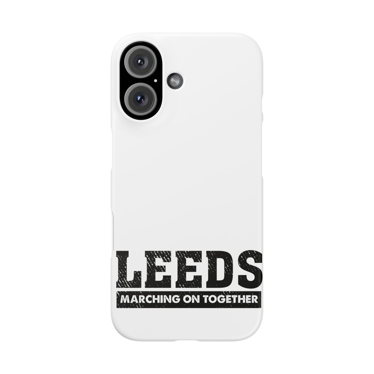 LEEDS "Marching On Together" Snap  Case