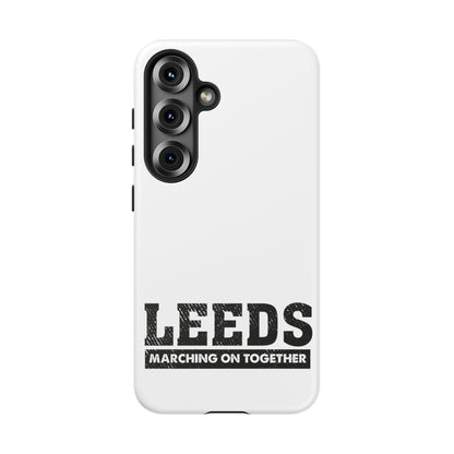 LUFC 'LEEDS: Marching On Together'  Phone Protective Cover - Lufcnews.co.uk