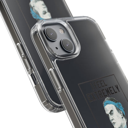 Clear Phone Case - Bielsa I feel Extremely Happy