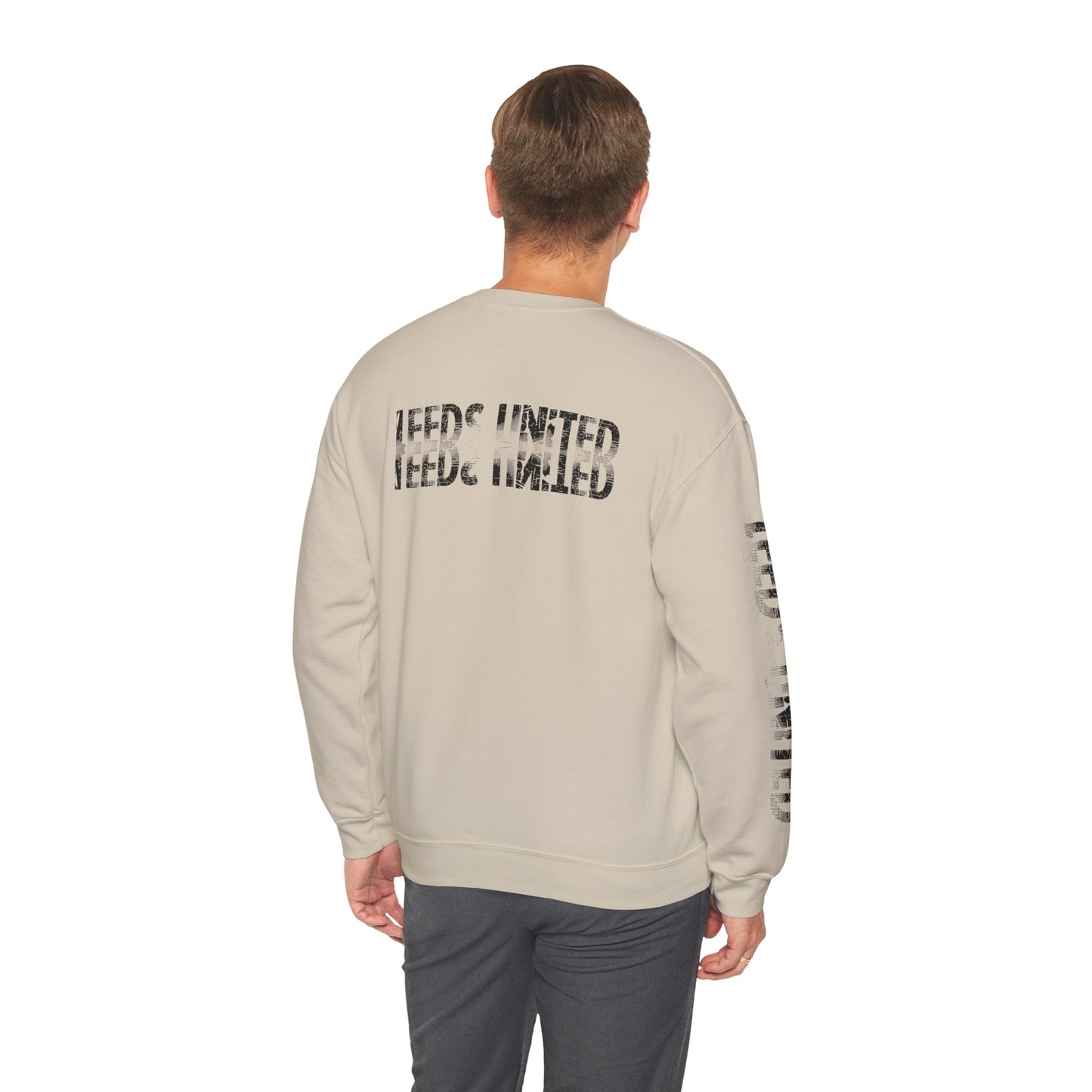 Leeds United Sleeve Print Sweatshirt