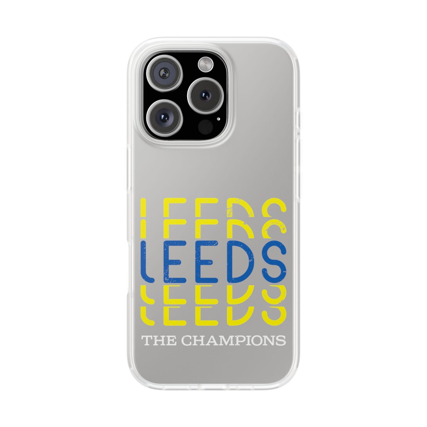 LUFC 'LEEDS The Champions' Flexi  Case