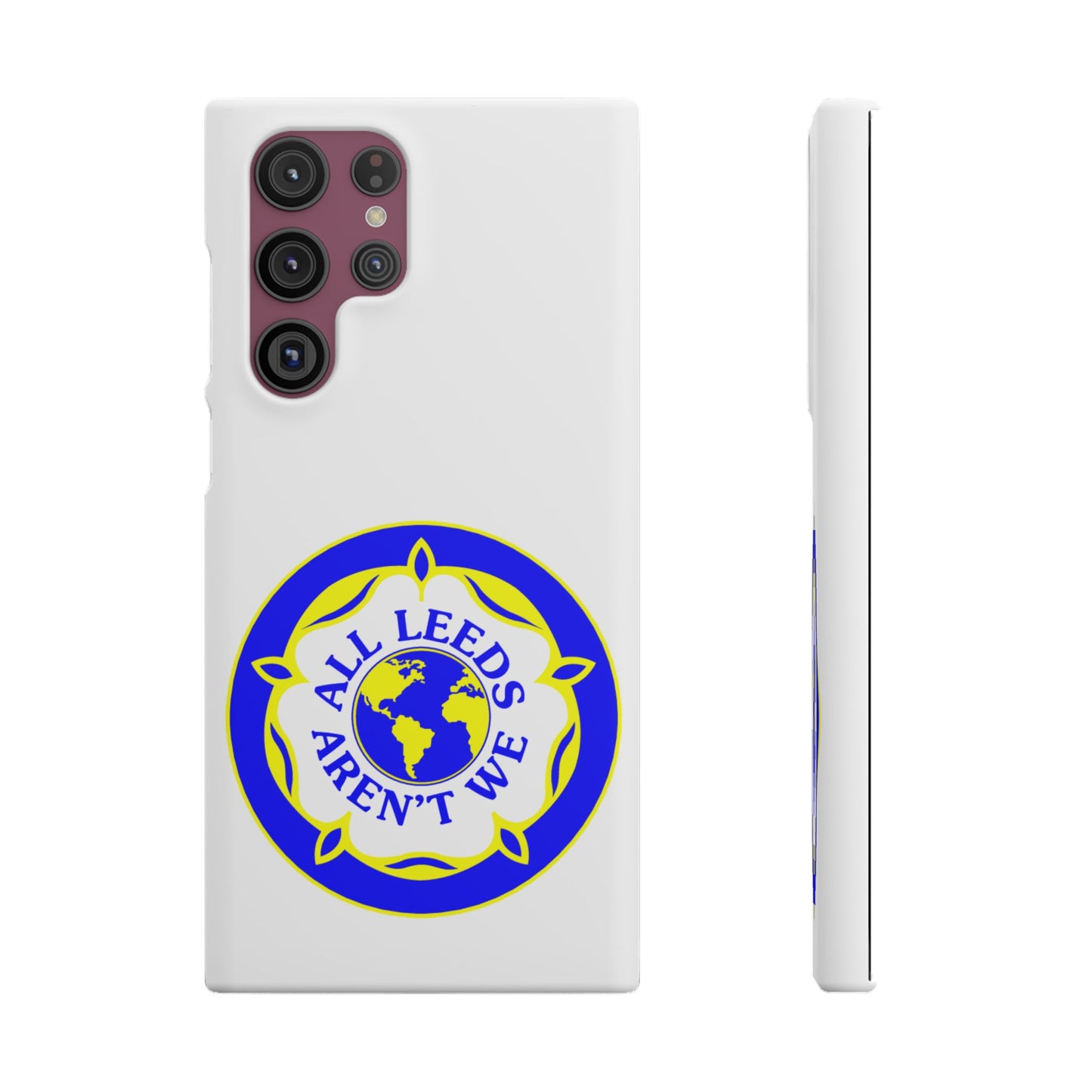 LUFC "All Leeds Aren't We" Snap  Case