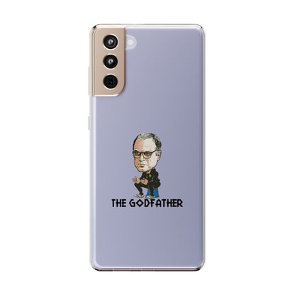Clear Phone Case - Cartoon Bielsa the Godfather