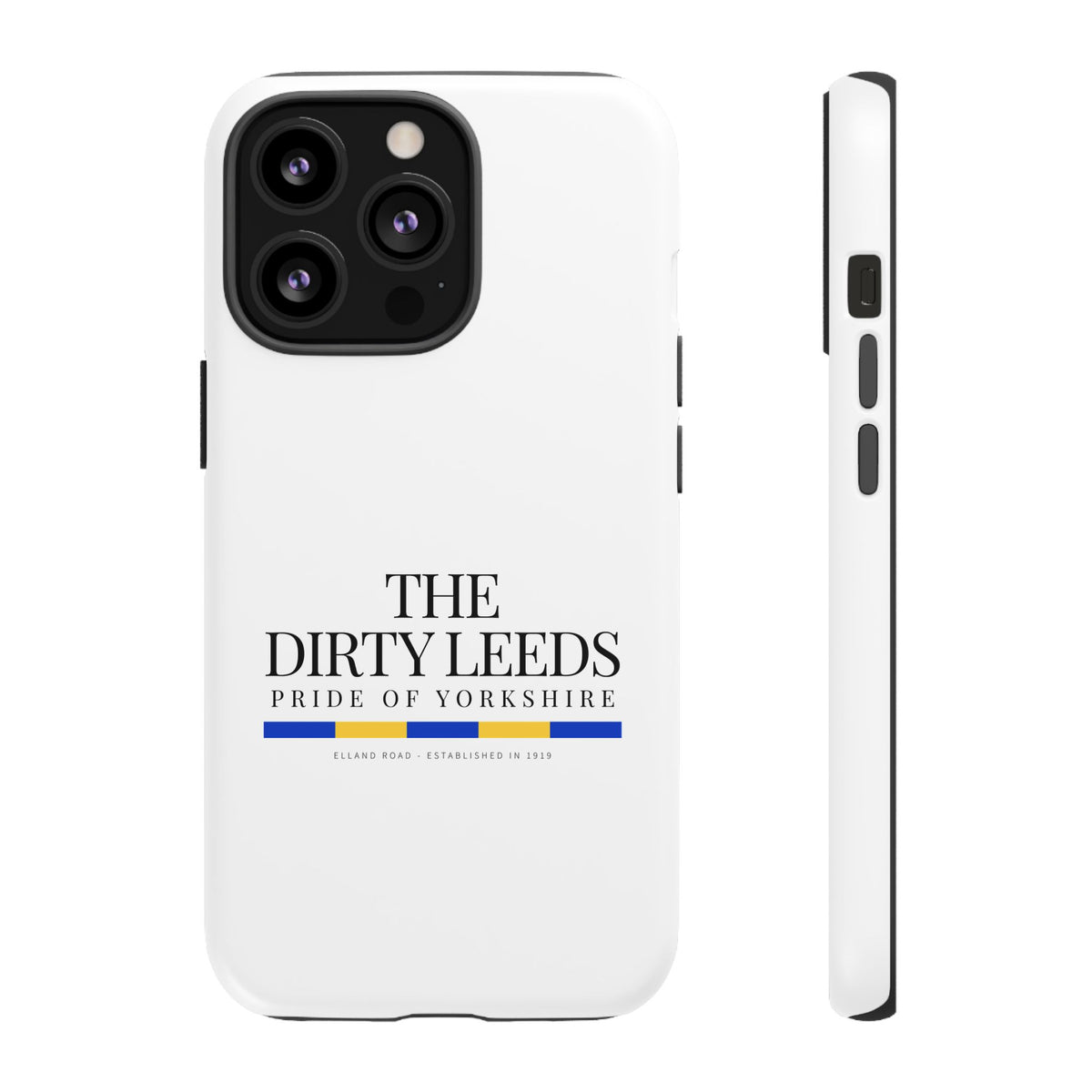 LUFC “The Dirty Leeds: Pride of Yorkshire” Phone Case