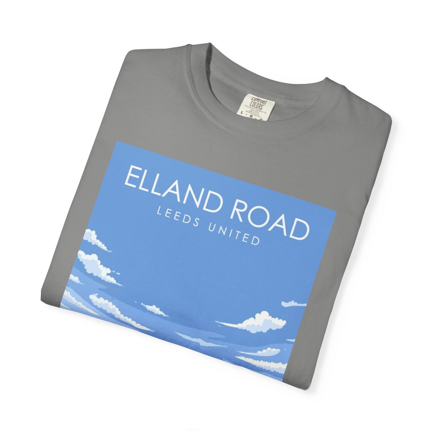 LUFC News Graphic Tee | Garment-Dyed Unisex T-Shirt