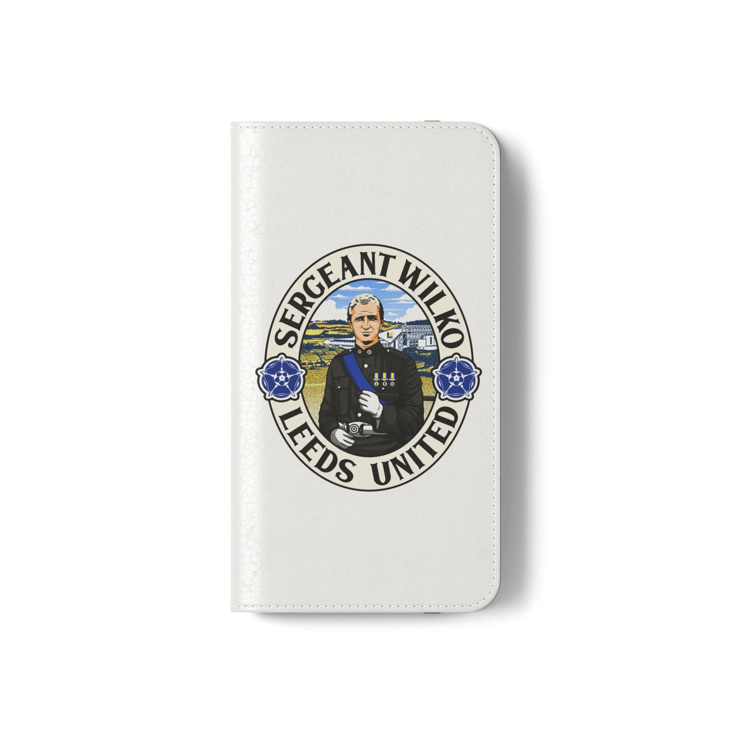 Leeds United "SERGEANT WILKO"  Flip Case Phone Wallet
