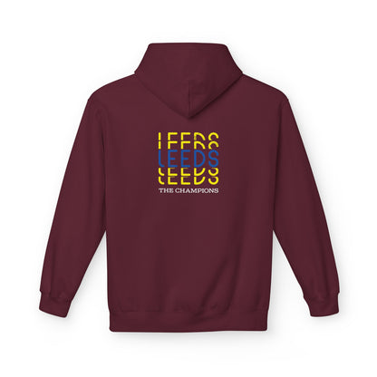LUFC Softstyle Fleece Hoodie  Midweight Unisex