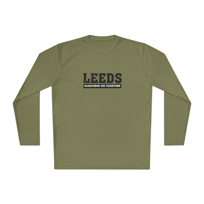Leeds “Marching On Together” Long Sleeve T-Shirt: Unisex Fit