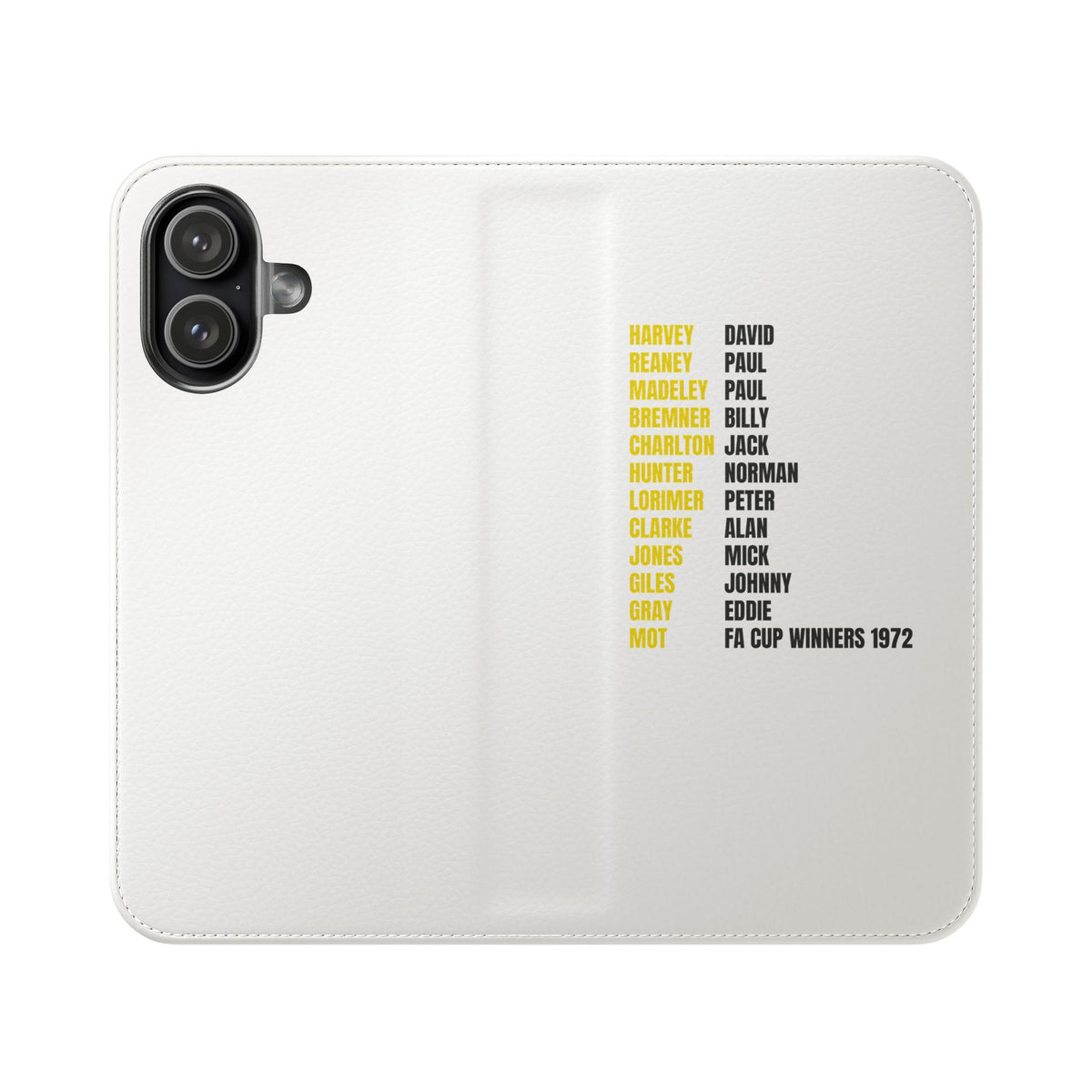 Flip Phone Case - 1972 FA Cup Winners