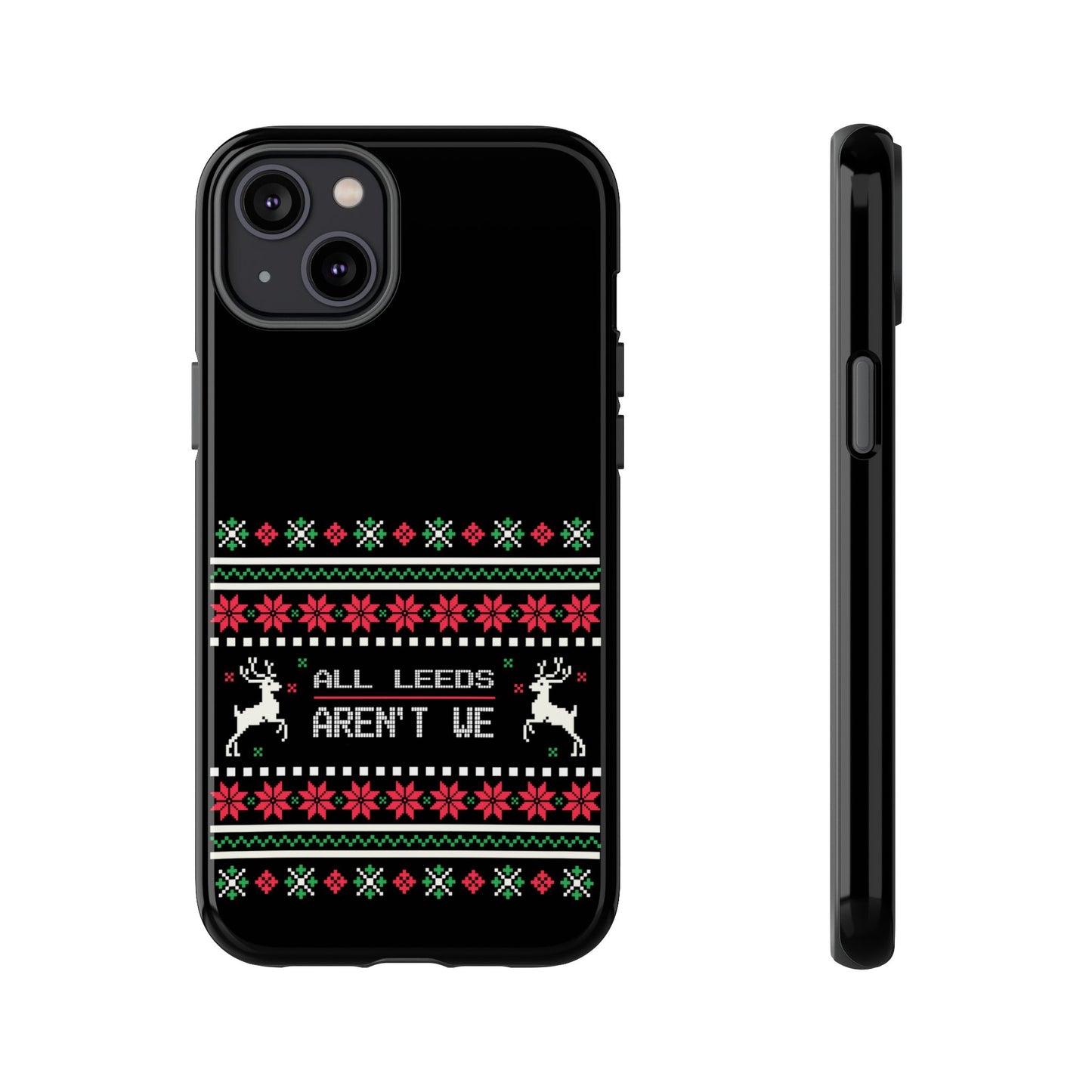 LUFC 'All Leeds Aren't We' Phone  Case: Christmas Edition