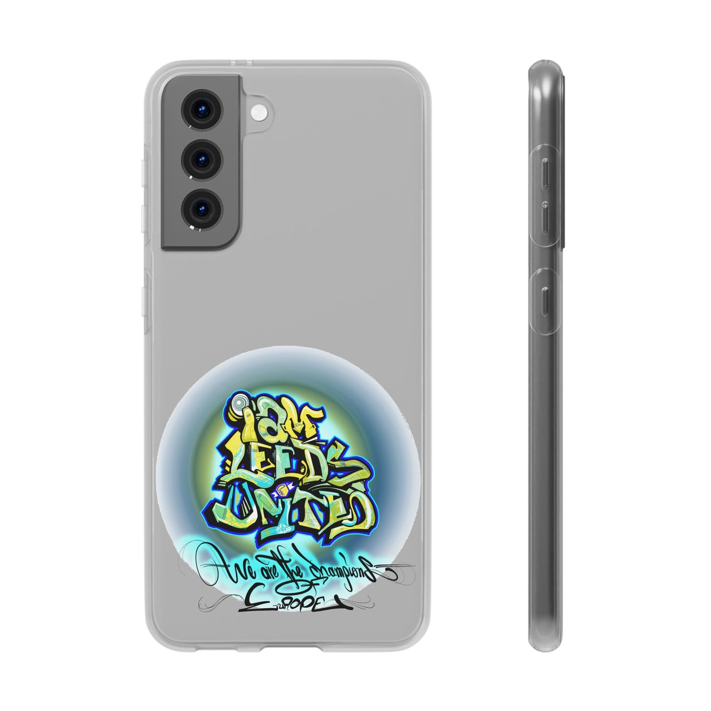 LUFC 'I Am LEEDS UNITED' Retro  Football: Flexi Case
