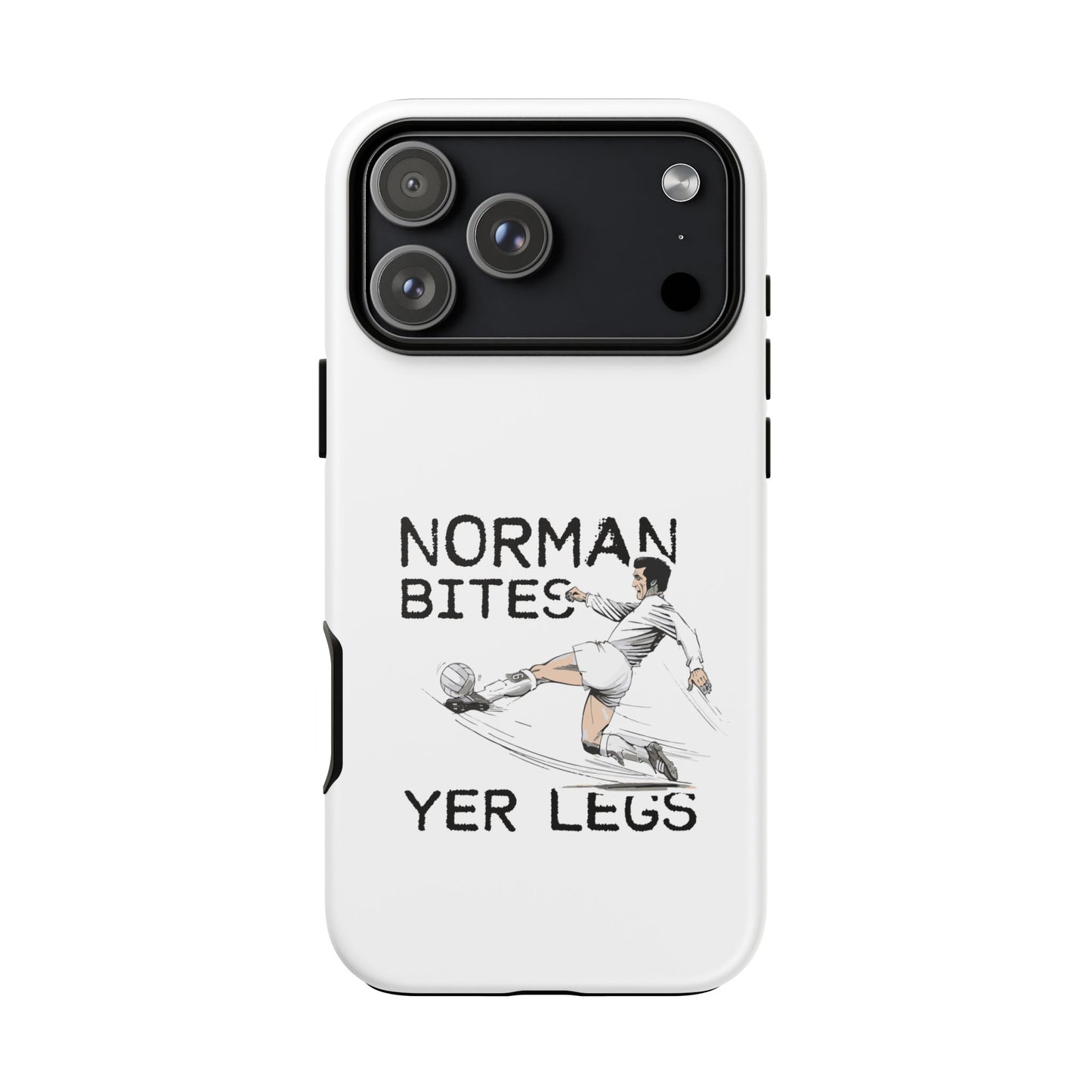 Leeds United NORMAN BITES 'YER  LEGS' Phone Case