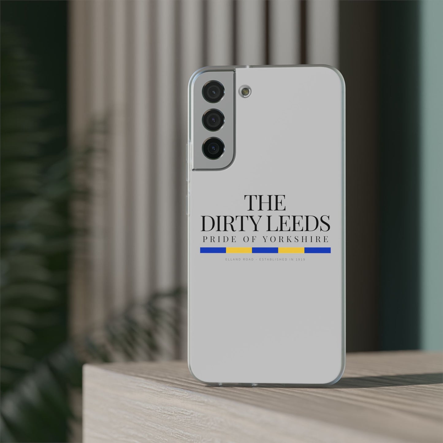 LUFC “The Dirty Leeds: Pride of  Yorkshire” Flexi Phone Case - Lufcnews.co.uk