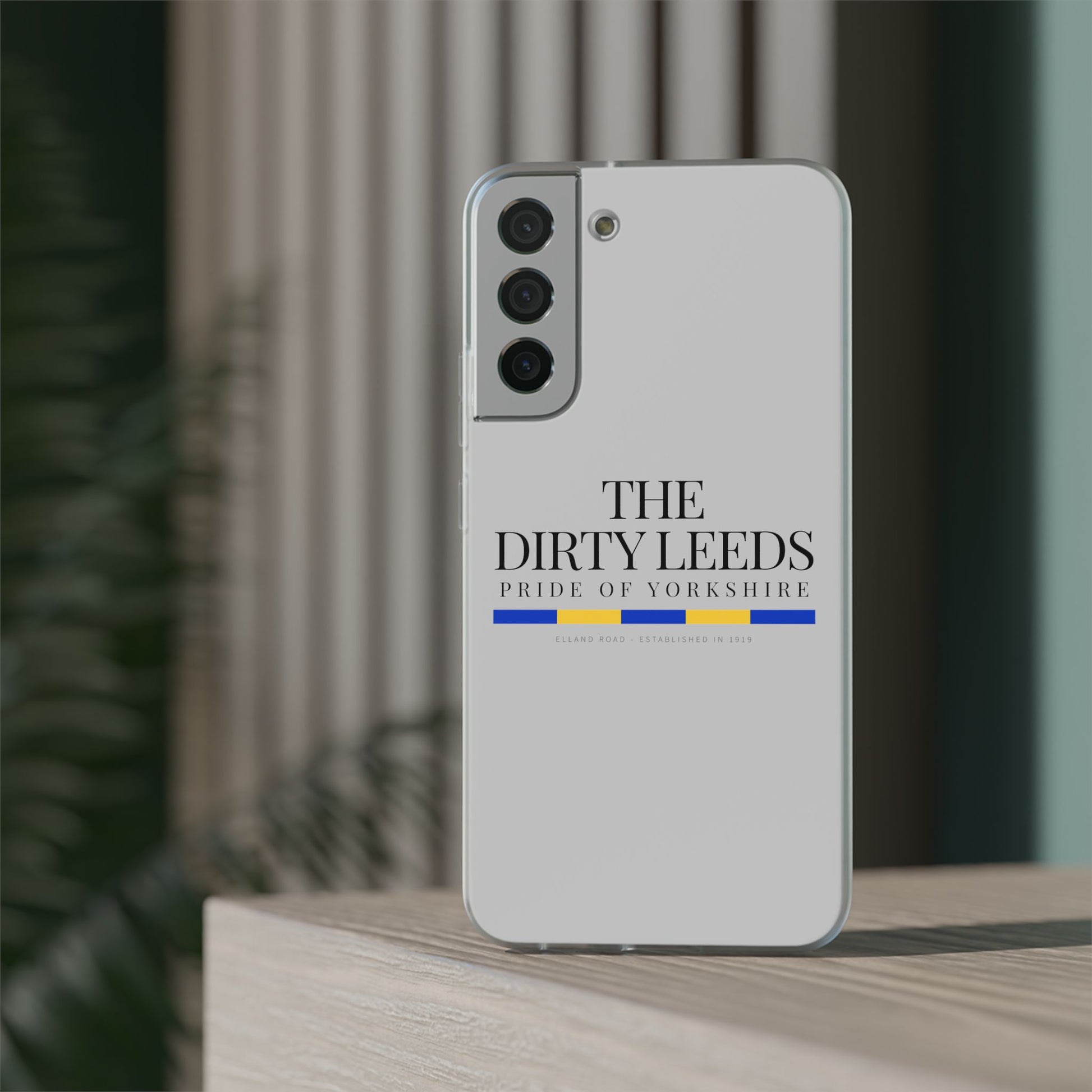 LUFC “The Dirty Leeds: Pride of  Yorkshire” Flexi Phone Case - Lufcnews.co.uk
