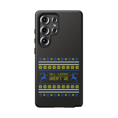 LUFC 'All Leeds Aren't We' Phone  Case: Christmas Edition