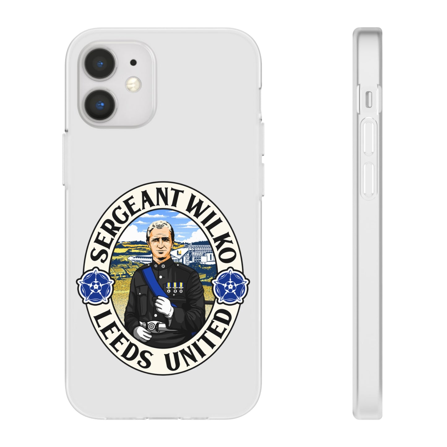 Leeds United 'SERGEANT WILKO'  Retro Football: Flexi Case