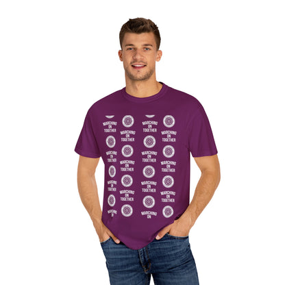 LUFC News Graphic Tee Garment-Dyed Unisex T-Shirt