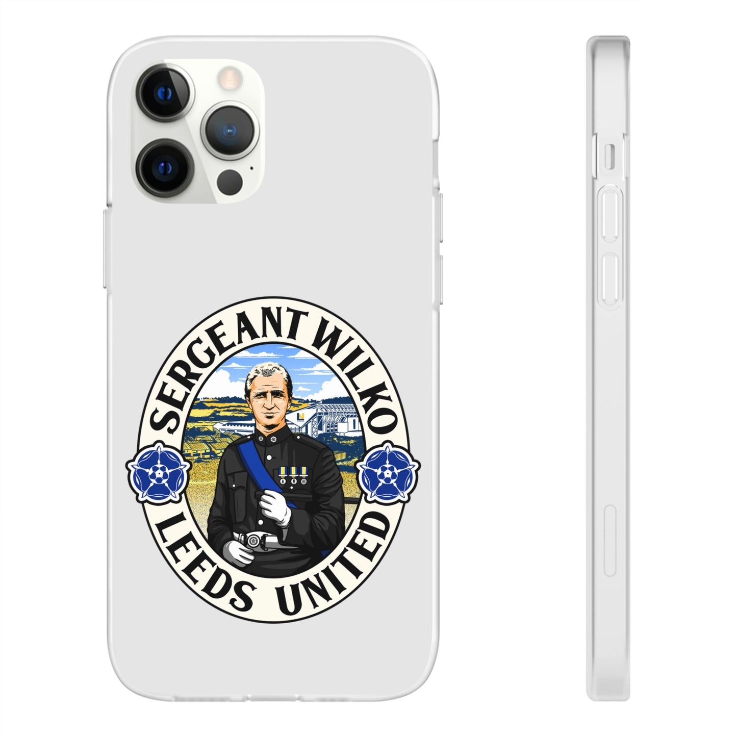 Leeds United 'SERGEANT WILKO'  Retro Football: Flexi Case