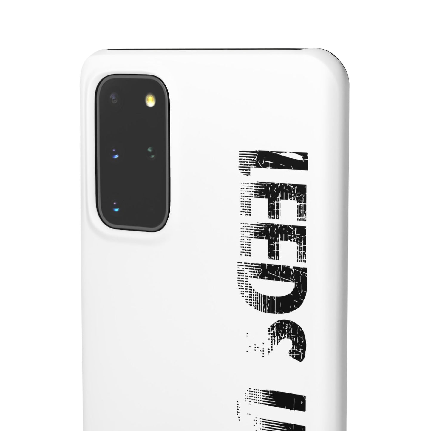 04 Snap Phone Case — "All Leeds Aren't We" Blue & Yellow Emblem