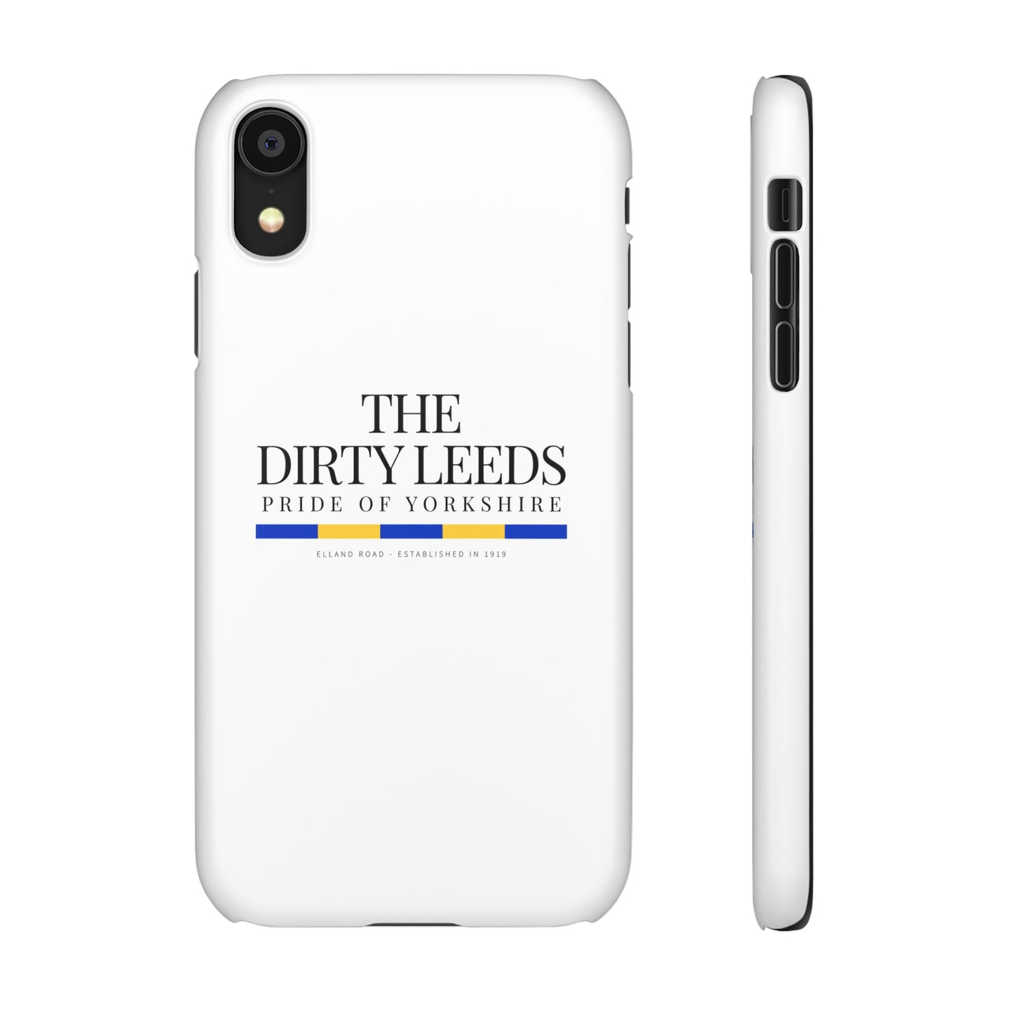 LUFC “The Dirty Leeds: Pride of  Yorkshire” Snap Case