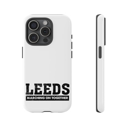 LUFC 'LEEDS: Marching On Together'  Phone Protective Cover - Lufcnews.co.uk
