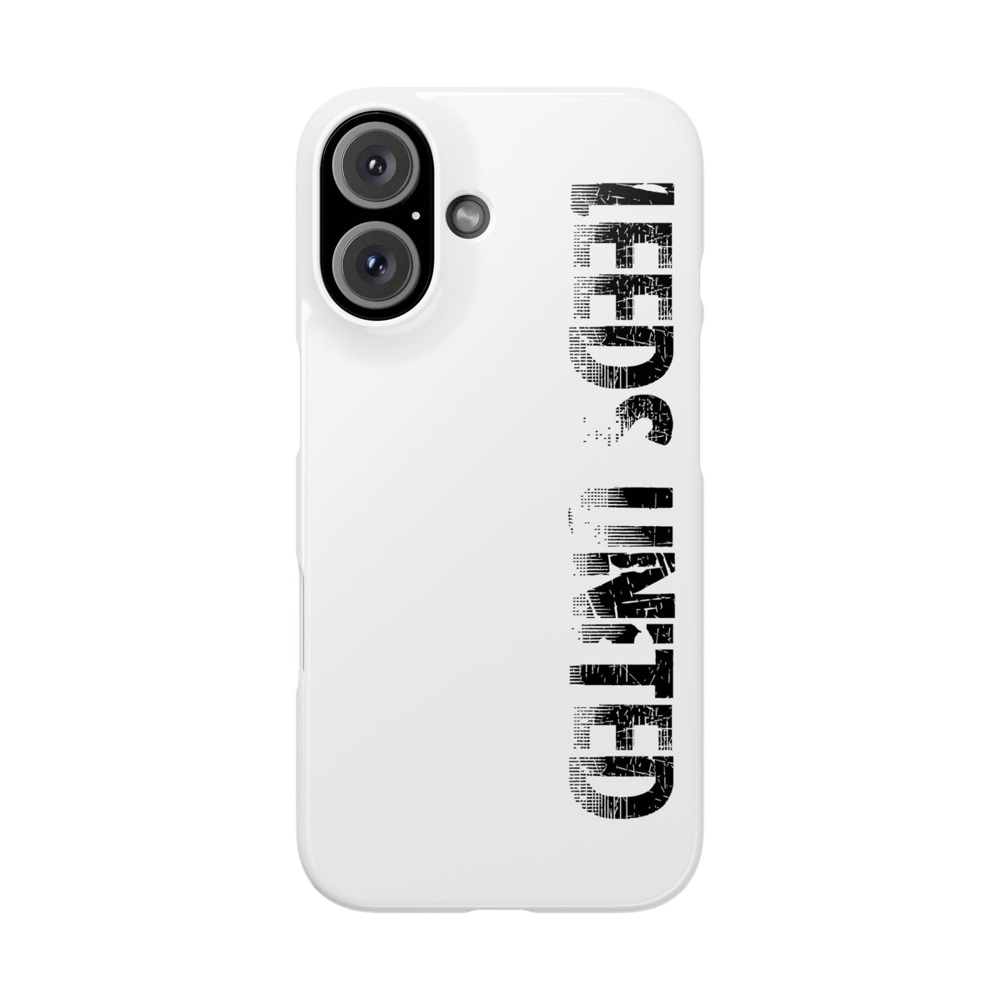 04 Snap Phone Case — "All Leeds Aren't We" Blue & Yellow Emblem