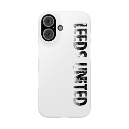 04 Snap Phone Case — "All Leeds Aren't We" Blue & Yellow Emblem