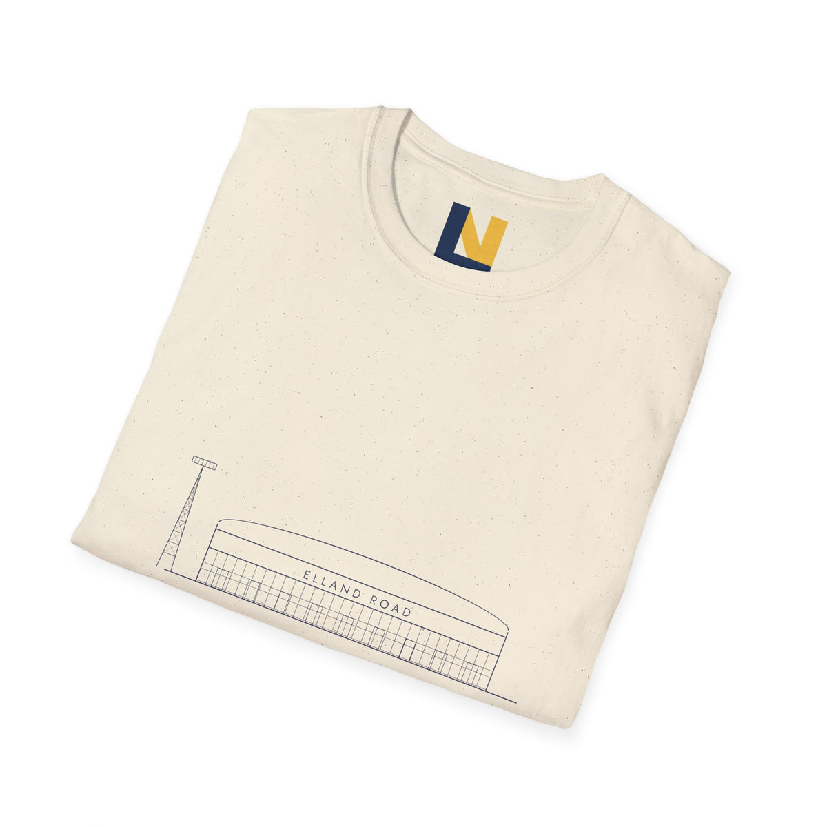 Elland Road Line Art Leeds T-Shirt