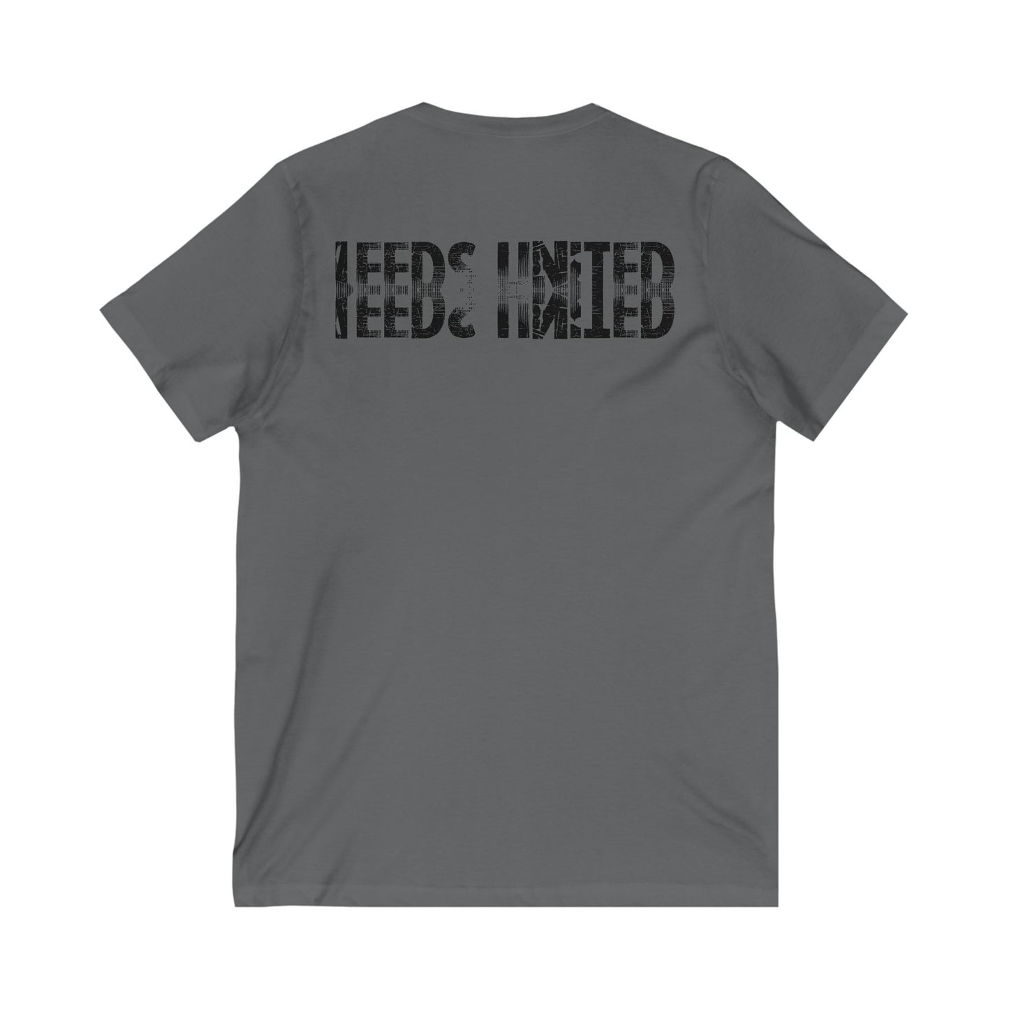 Leeds “Marching On Together”  V-Neck Tee: Unisex Fan Edition