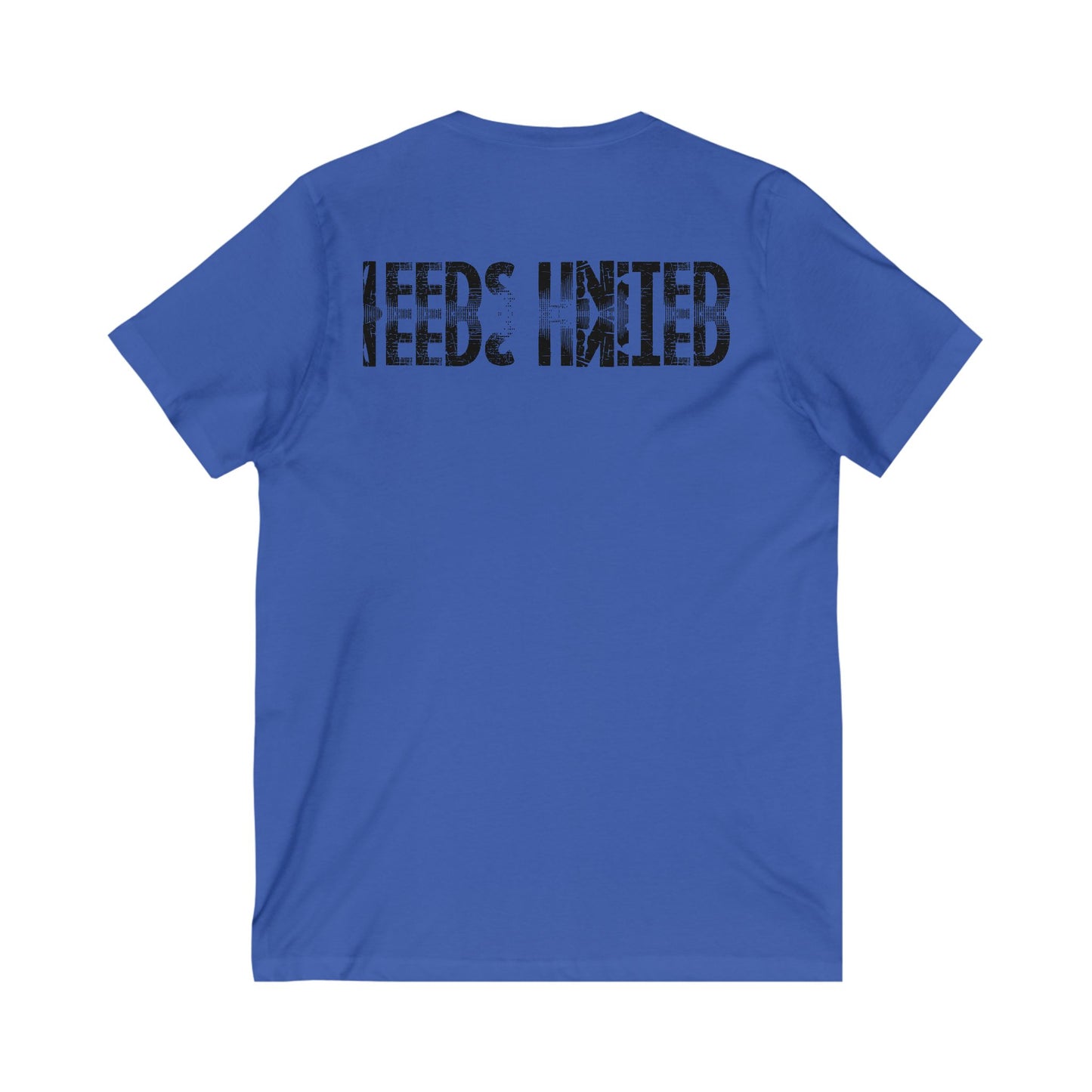 Leeds “Marching On Together”  V-Neck Tee: Unisex Fan Edition
