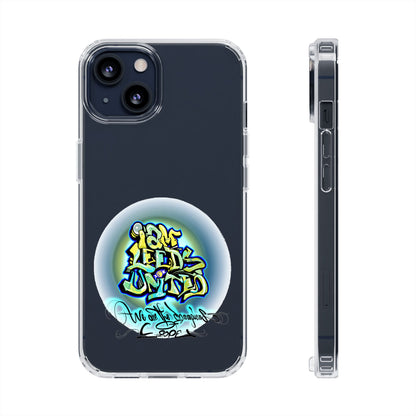 LUFC “I AM LEEDS UNITED” Clear  Impact-Resistant Case