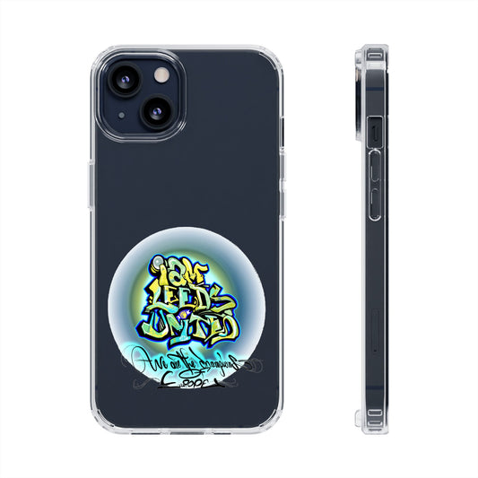 LUFC “I AM LEEDS UNITED” Clear  Impact-Resistant Case