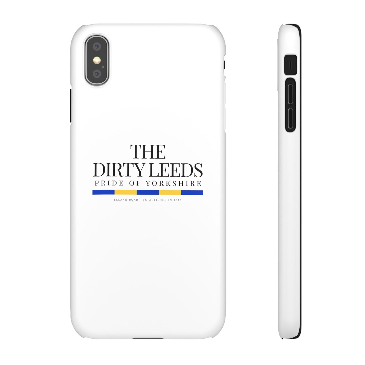 LUFC “The Dirty Leeds: Pride of  Yorkshire” Snap Case