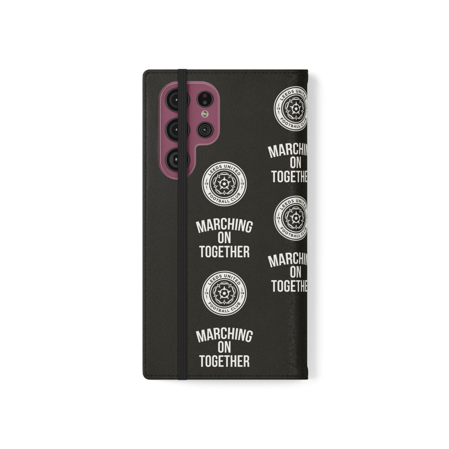 Leeds United "Marching On  Together" Flip Case Phone Wallet