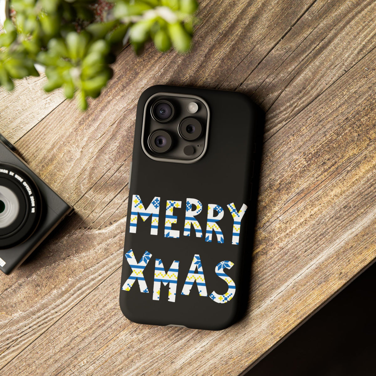 Leeds United 'Merry Xmas' Phone Case: Christmas Edition