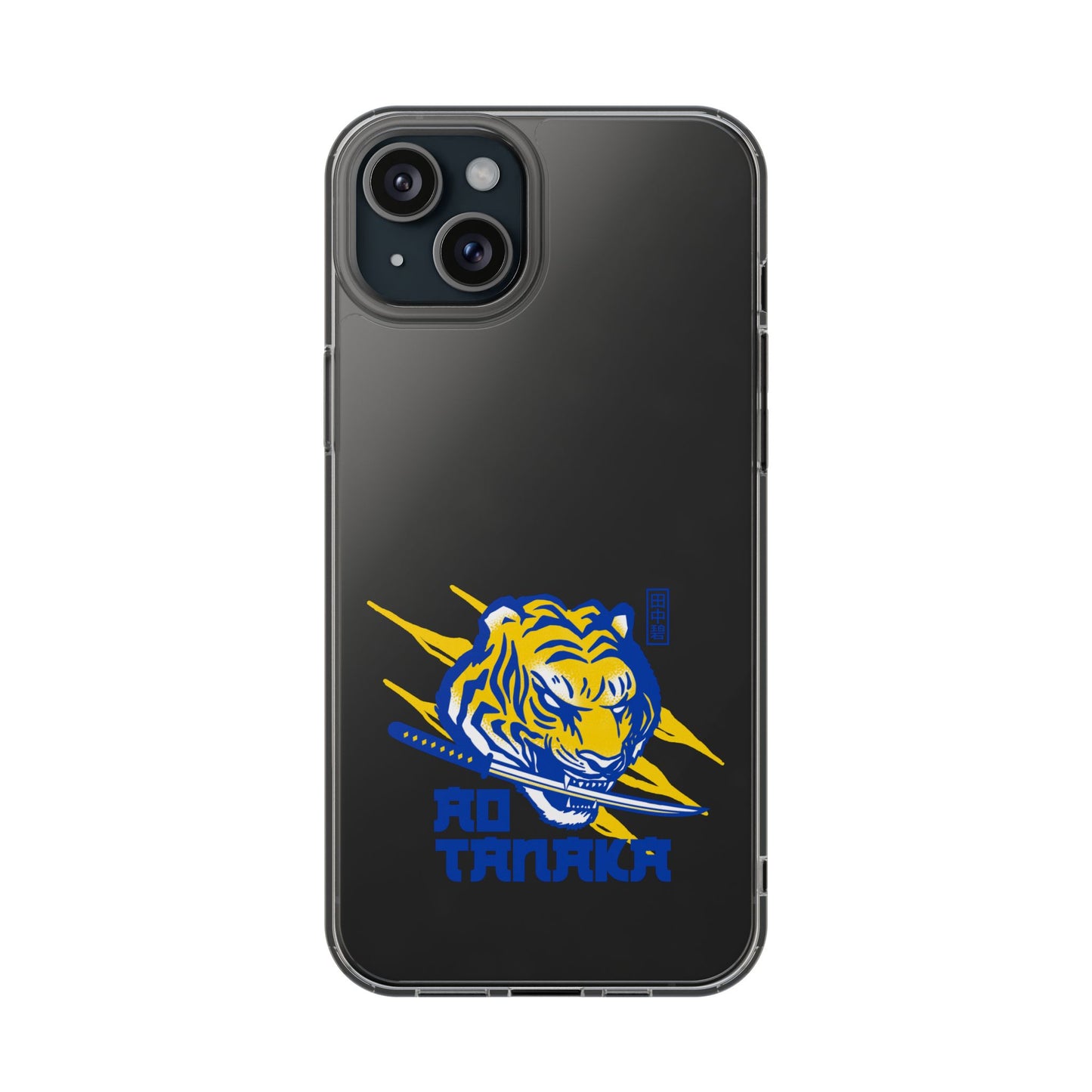 Leeds United “AO TANAKA” Clear  Impact-Resistant Case