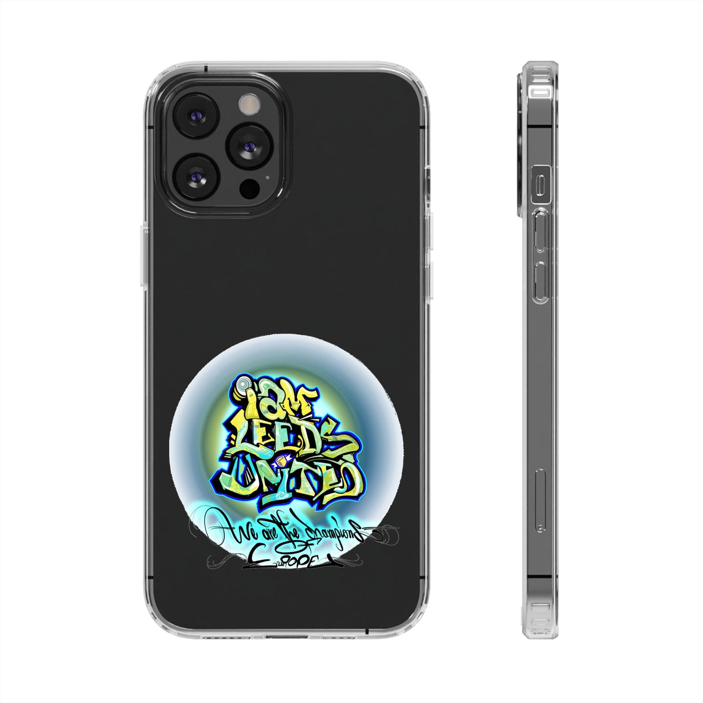 LUFC “I AM LEEDS UNITED” Clear  Impact-Resistant Case