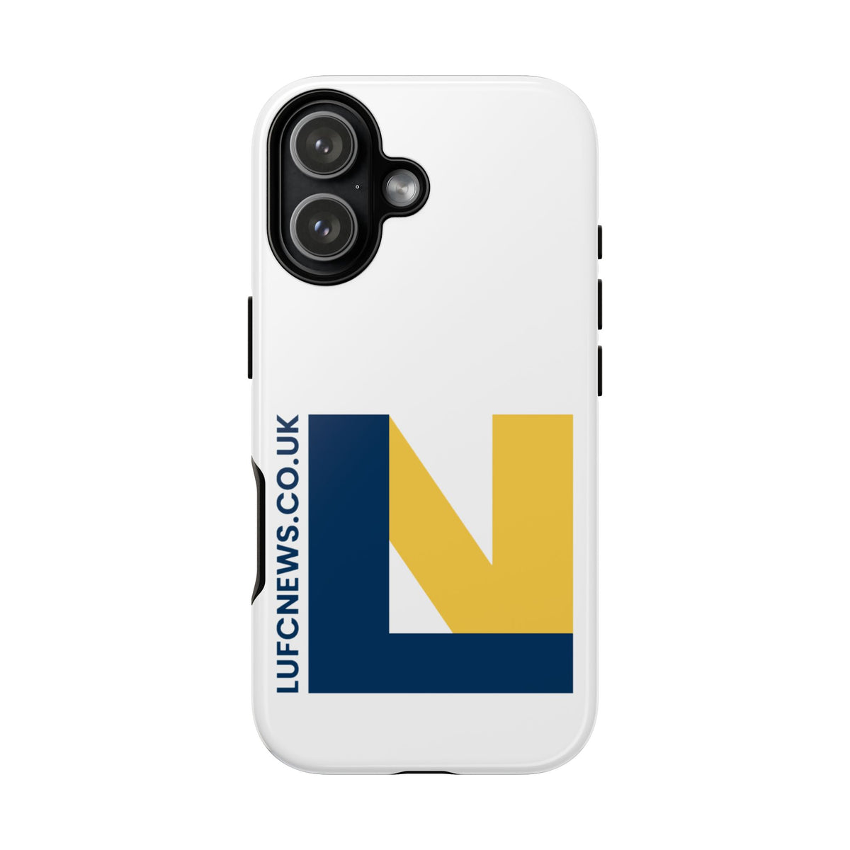 Leeds United 'LUFCNEWS.CO.UK' Phone Case