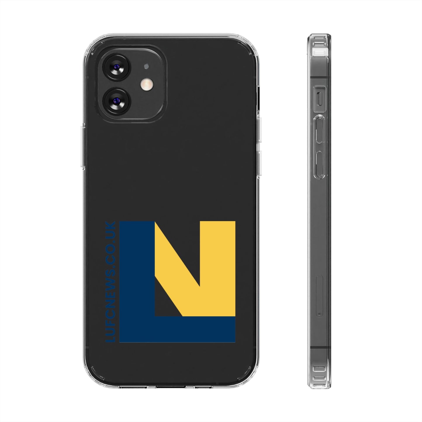 Leeds United “LUFCNEWS.CO.UK”  Clear Impact-Resistant Case