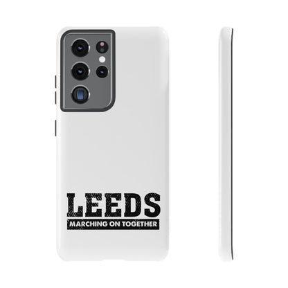 LUFC 'LEEDS: Marching On Together'  Phone Protective Cover - Lufcnews.co.uk