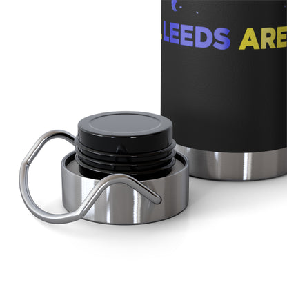 LUFC “All Leeds Aren’t We” Copper  Insulated Water Bottle: Eco-Friendly  Travel for True Fans