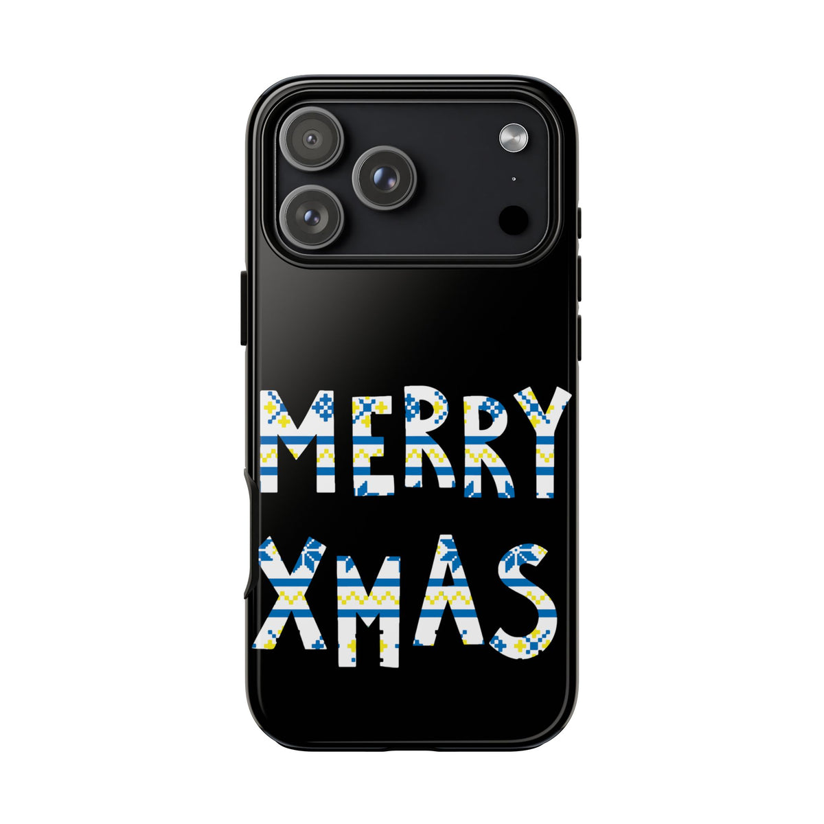 Leeds United 'Merry Xmas' Phone Case: Christmas Edition