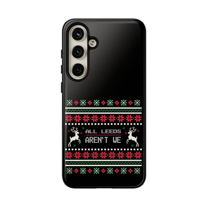 LUFC 'All Leeds Aren't We' Phone  Case: Christmas Edition - Lufcnews.co.uk